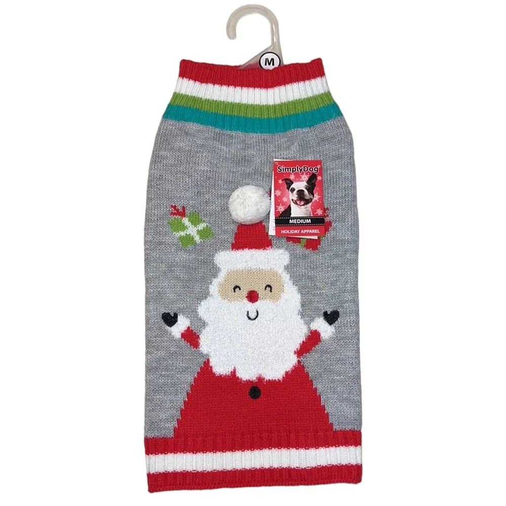 🌟NWT🌟 SimplyDog Holiday Apparel Pet Sweater